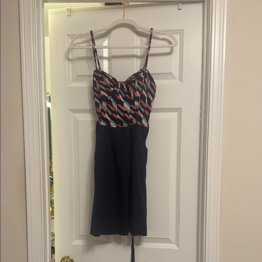Summer dress - red, white and blue!
